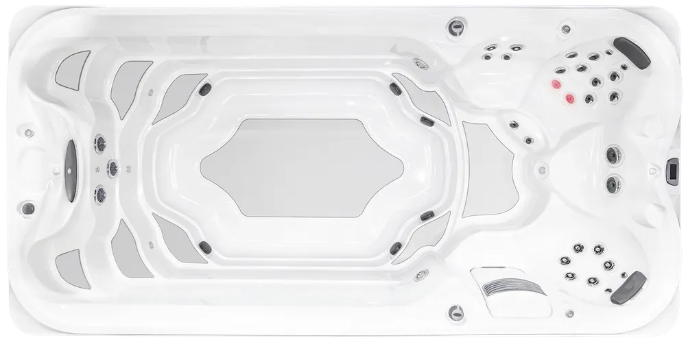 J 16 Poweractive Top View - Take A Break Spas And Billiards