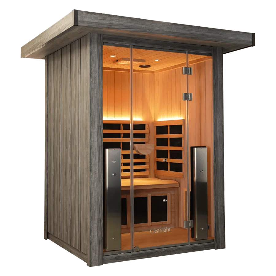Clearlight® Infrared Saunas Sanctuary Outdoor 2 sauna