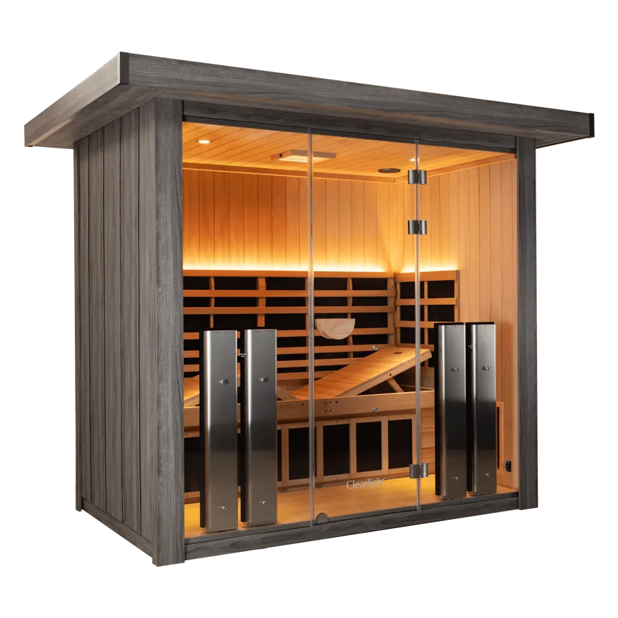 Clearlight® Infrared Saunas Sanctuary Outdoor 5 sauna