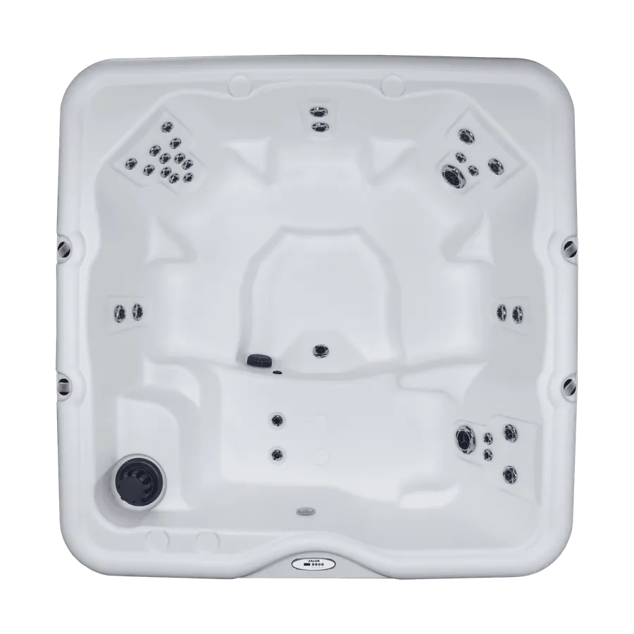 7le top view